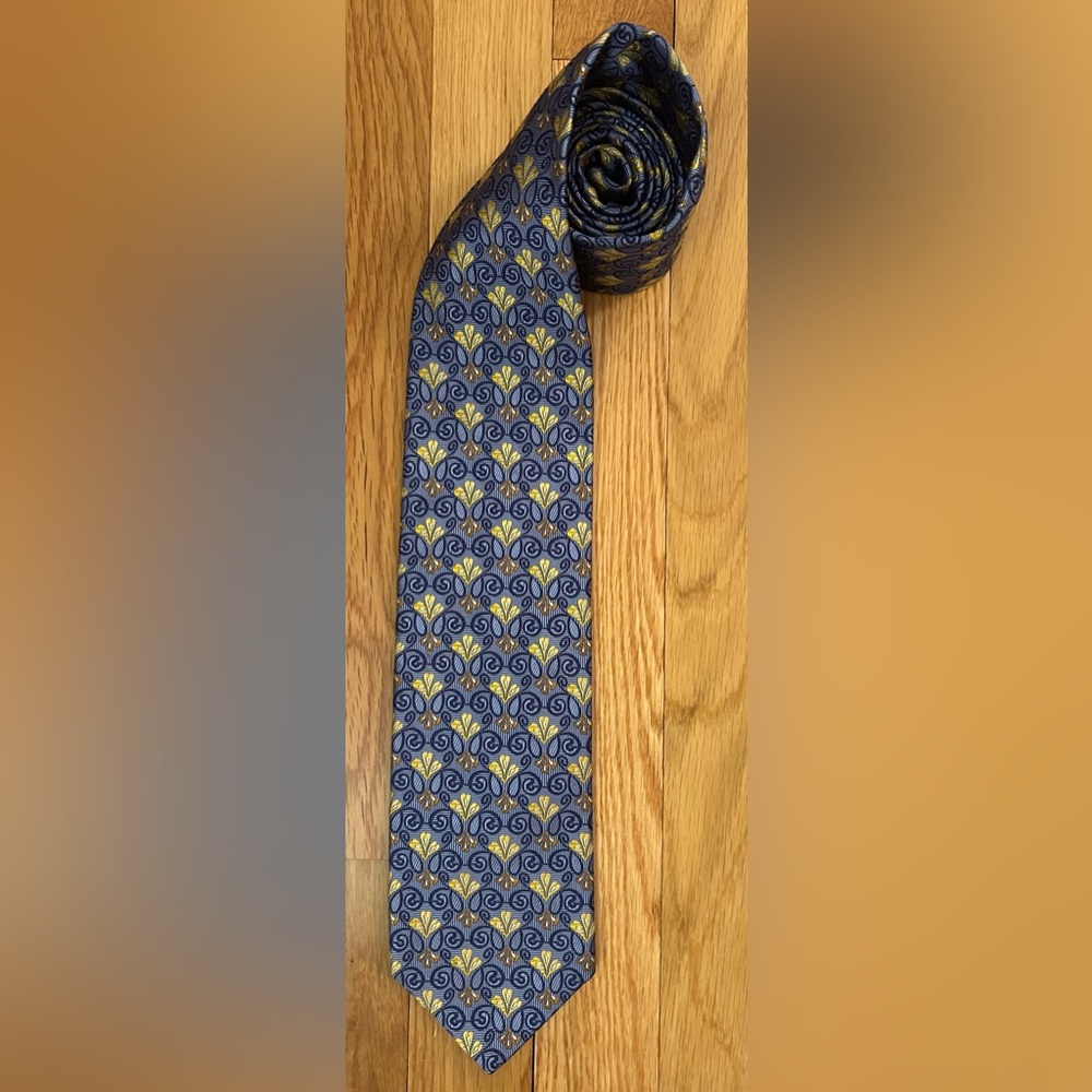 Robert Talbott Best Of Class Tie Extra Long 100% Silk Made in USA